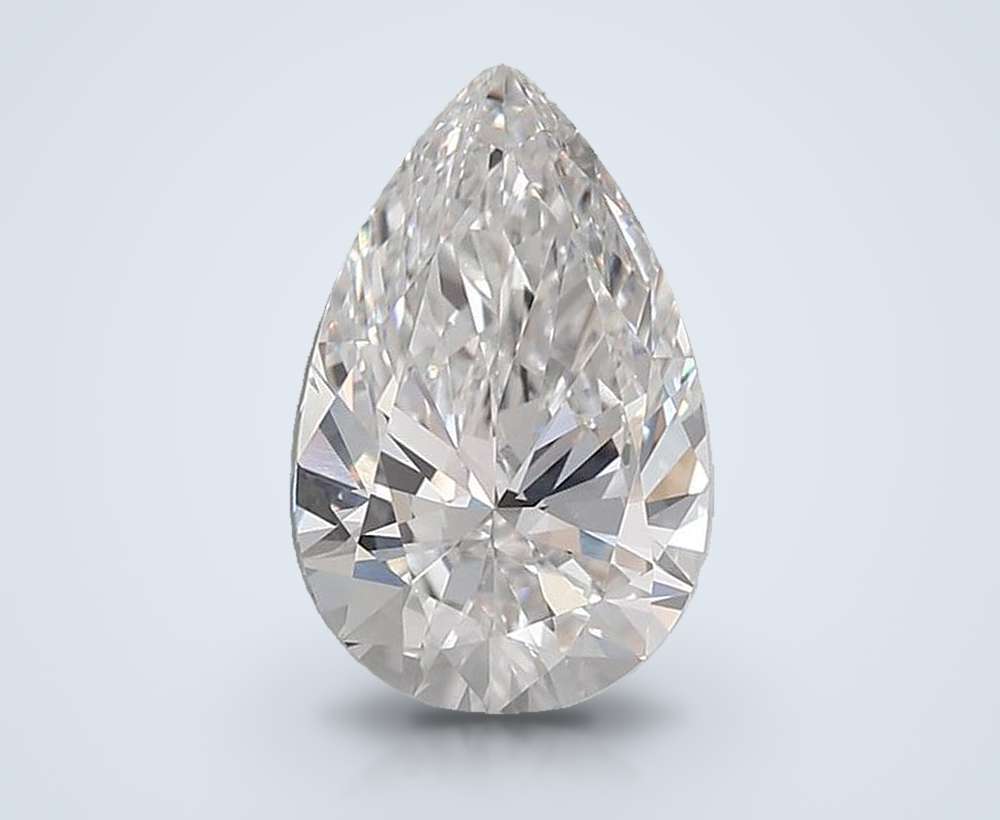 2.91 Carat Pear Lab Diamond