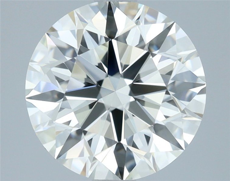 2.53ct I VVS1 Rare Carat Ideal Cut Round Diamond