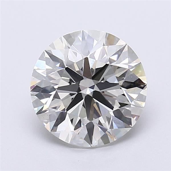 2.54ct I VS1 Rare Carat Ideal Cut Round Lab Grown Diamond