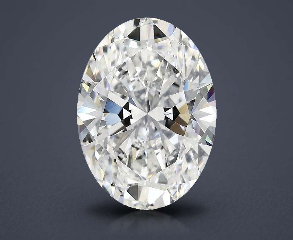 4.00 Carat Oval Lab Diamond