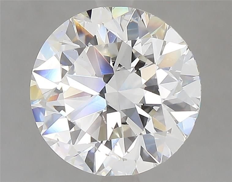 3.51ct G SI1 Rare Carat Ideal Cut Round Lab Grown Diamond