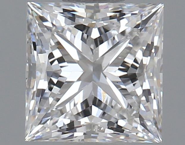 1.26ct F VS1 Rare Carat Ideal Cut Princess Lab Grown Diamond