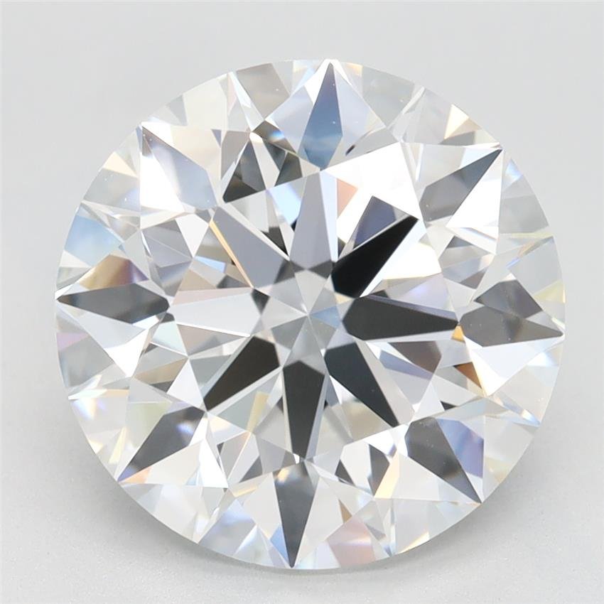 4.27ct E VVS2 Very Good Cut Round Lab Grown Diamond