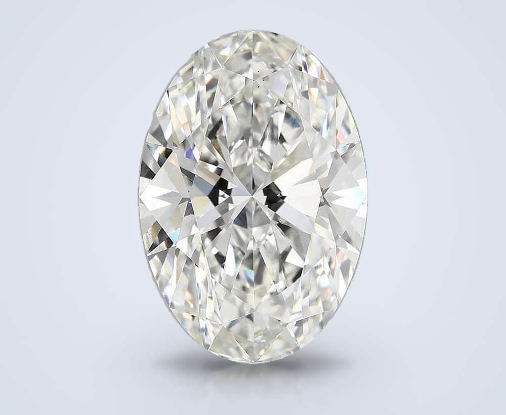 7.10 Carat Oval Lab Diamond