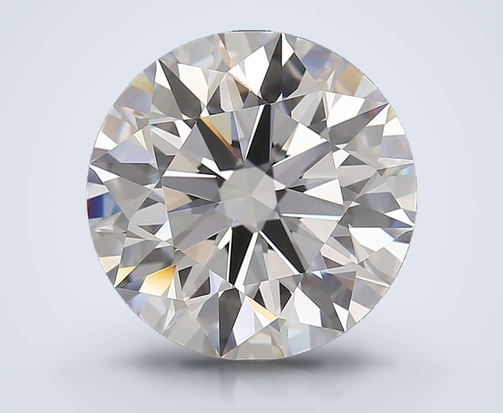 5.62 Carat Round Lab Diamond