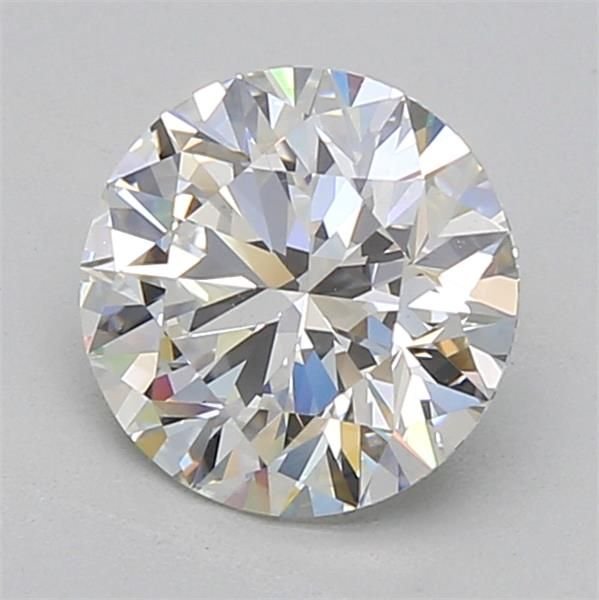 2.01ct F VVS2 Rare Carat Ideal Cut Round Diamond