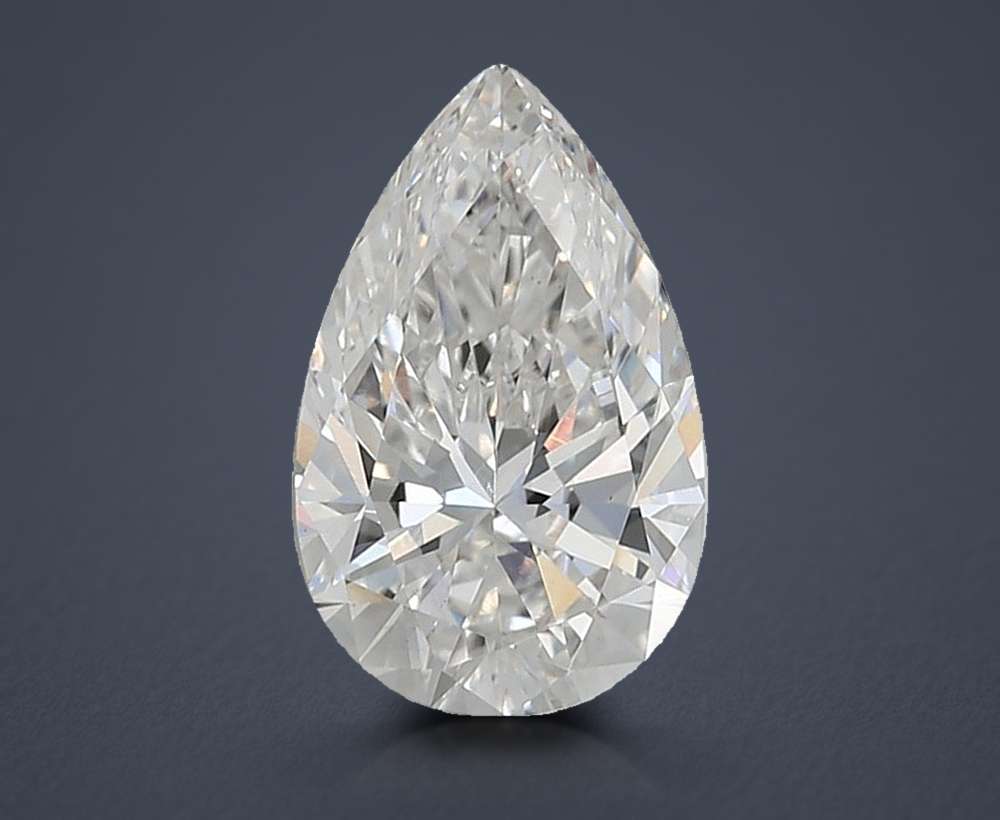 2.07 Carat Pear Lab Diamond