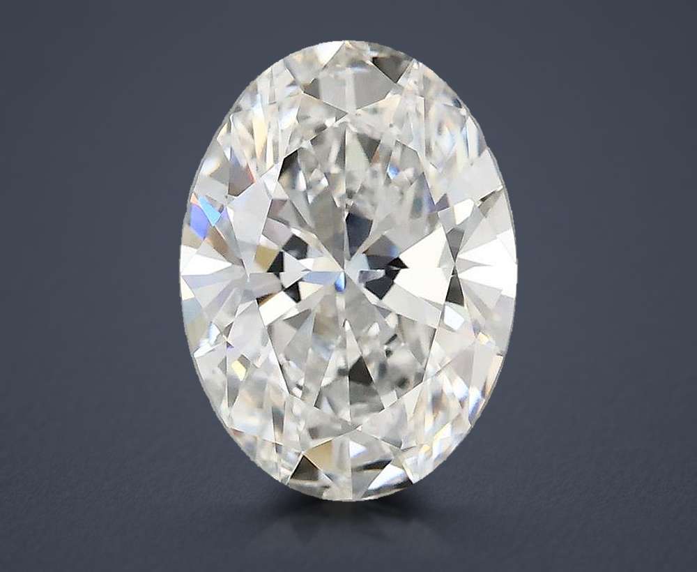 2.77 Carat Oval Lab Diamond
