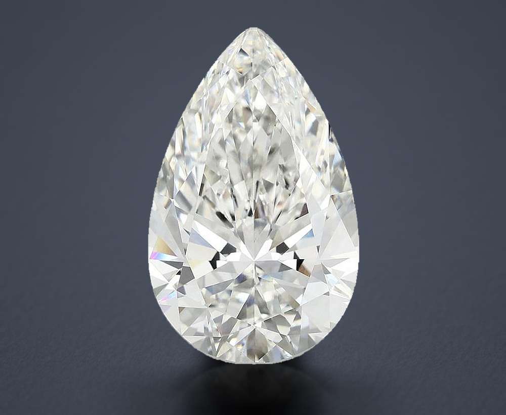 10.25 Carat Pear Lab Diamond