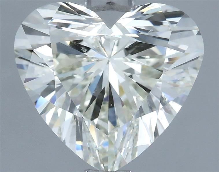 2.54ct J SI1 Very Good Cut Heart Diamond