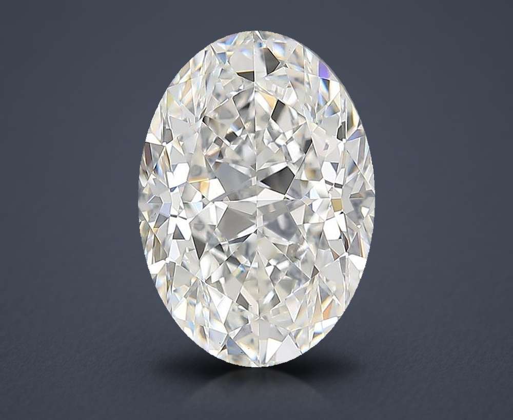 4.01 Carat Oval Natural Diamond