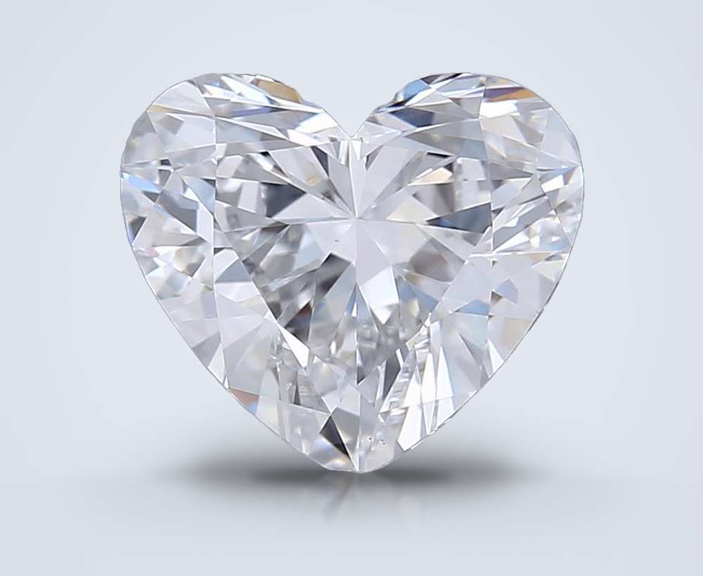 1.50 Carat Heart Lab Diamond