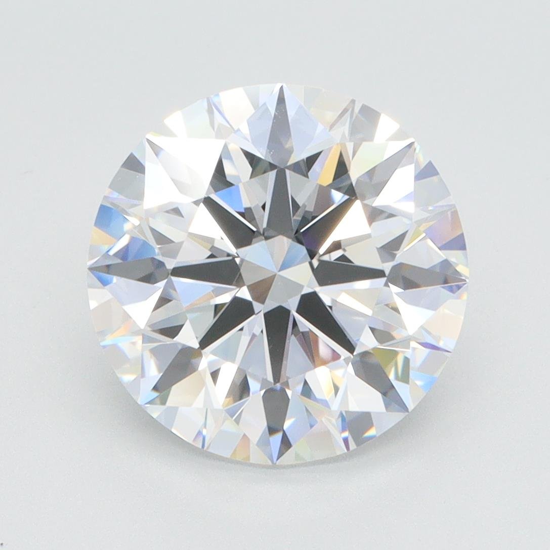 4.02ct E VVS2 Rare Carat Ideal Cut Round Lab Grown Diamond