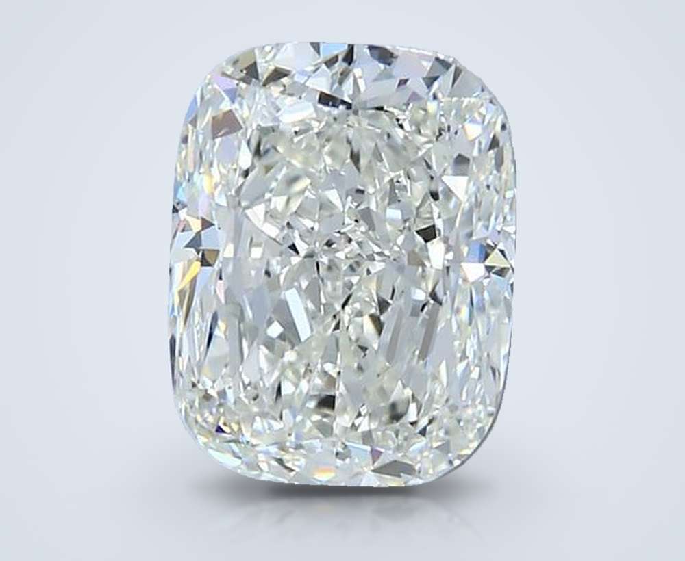 4.07 Carat Cushion Natural Diamond