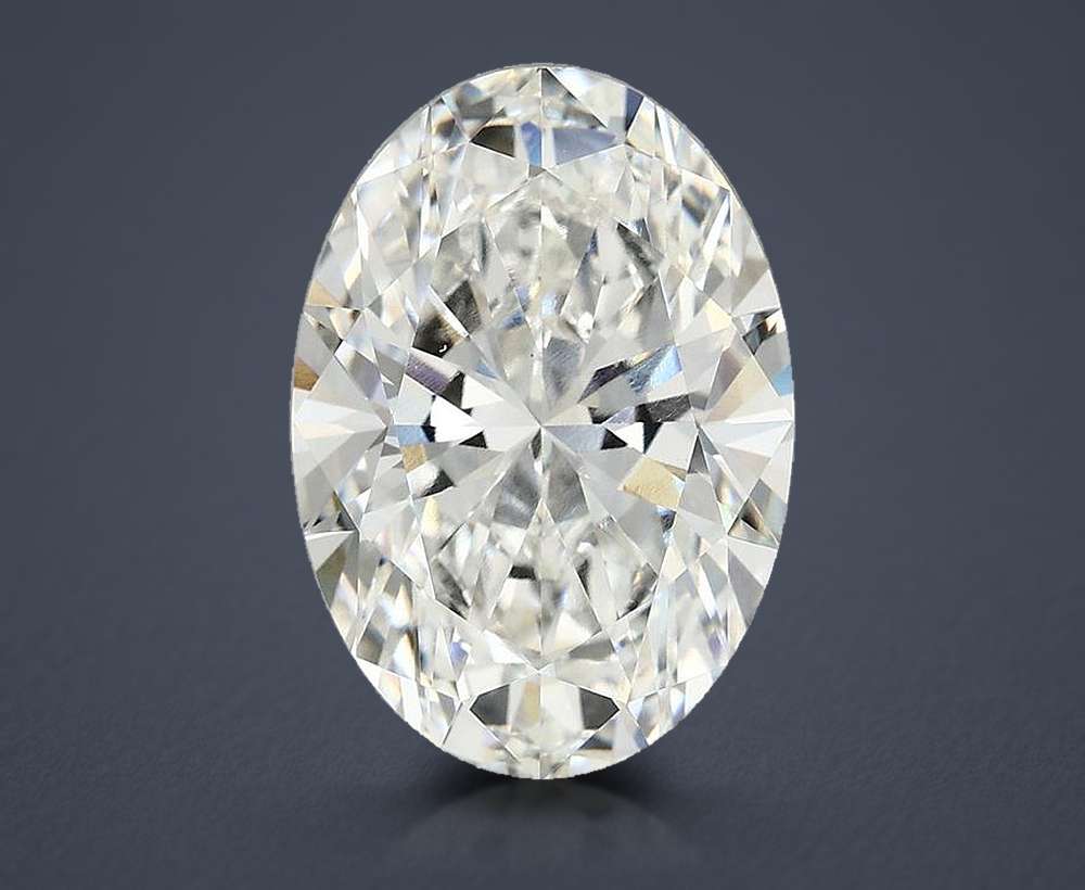 5.00 Carat Oval Lab Diamond