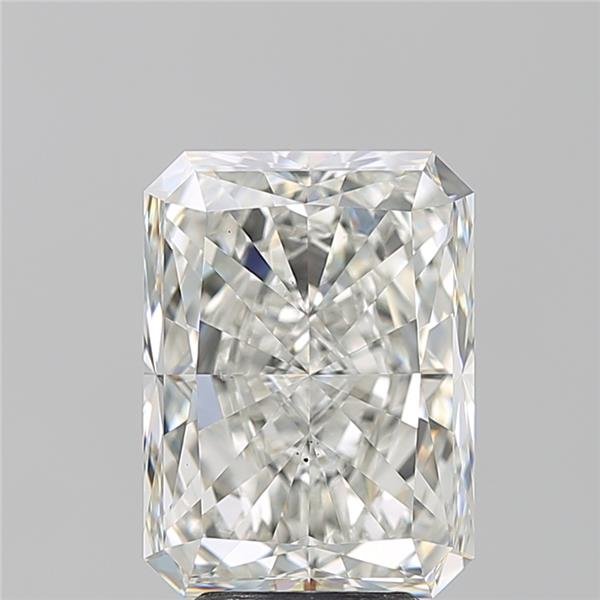 5.06ct I VS2 Rare Carat Ideal Cut Radiant Diamond