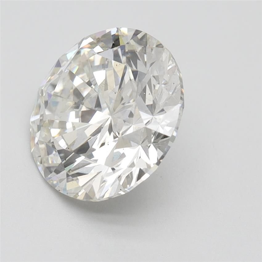 3.12ct H SI1 Excellent Cut Round Lab Grown Diamond