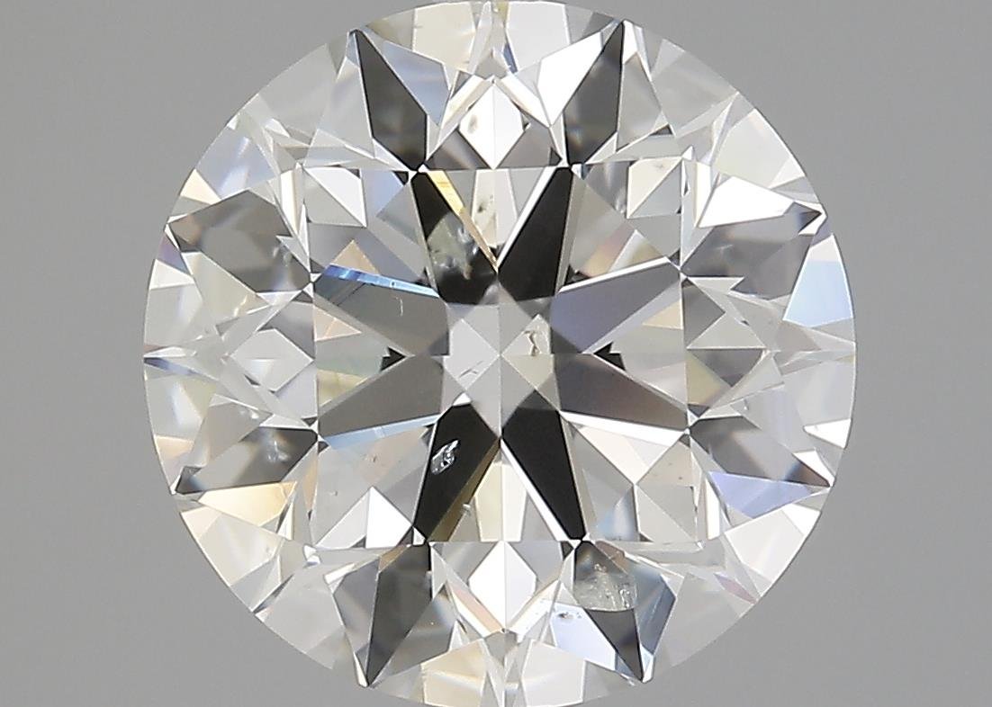 5.29ct K SI2 Excellent Cut Round Diamond