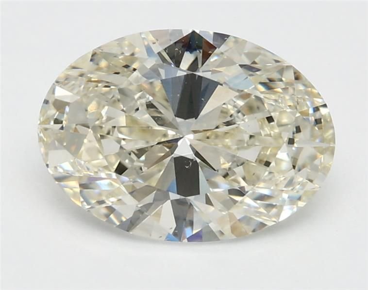 1.76ct J VS2 Rare Carat Ideal Cut Oval Lab Grown Diamond