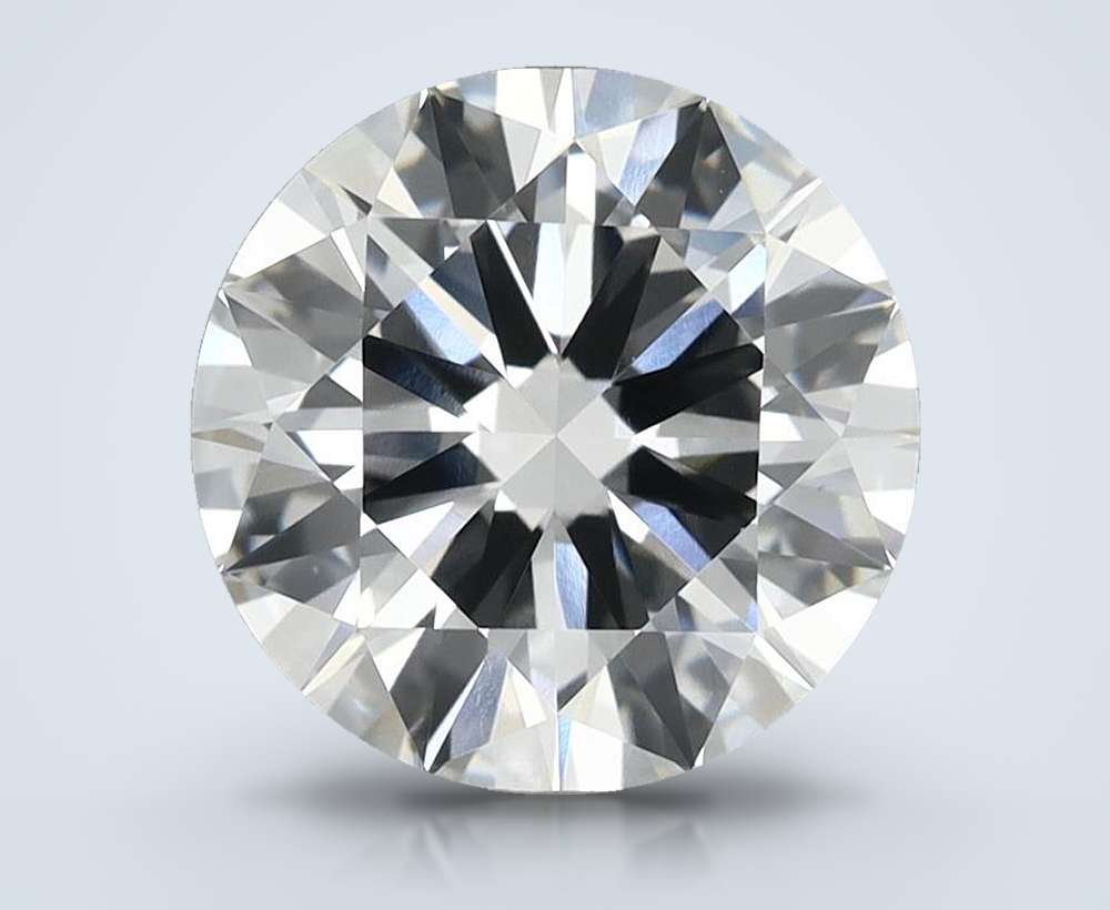 3.34 Carat Round Lab Diamond