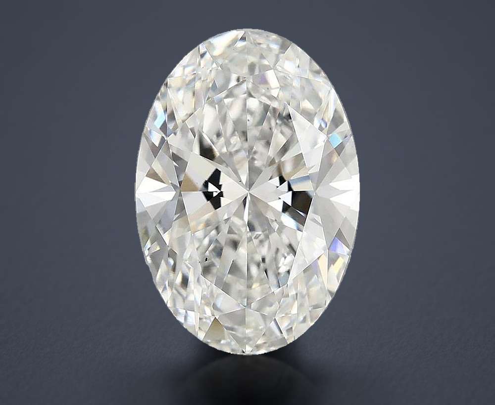 2.80 Carat Oval Lab Diamond