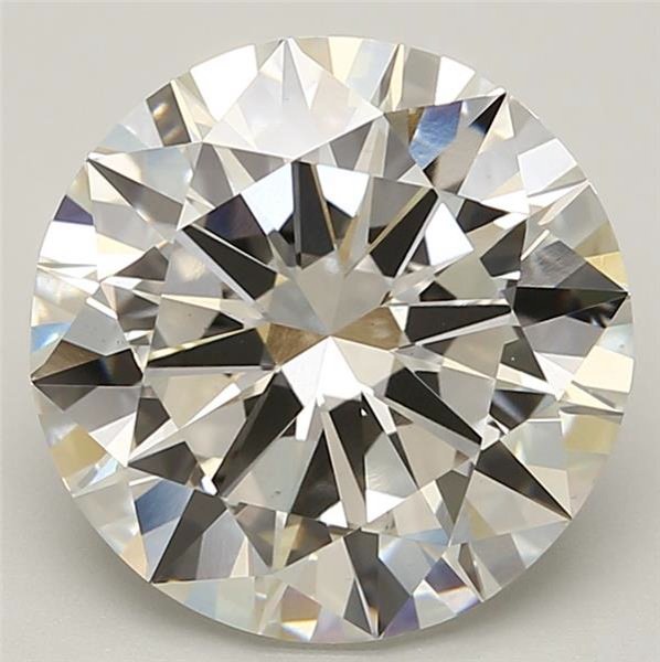 6.29ct H VVS2 Excellent Cut Round Lab Grown Diamond