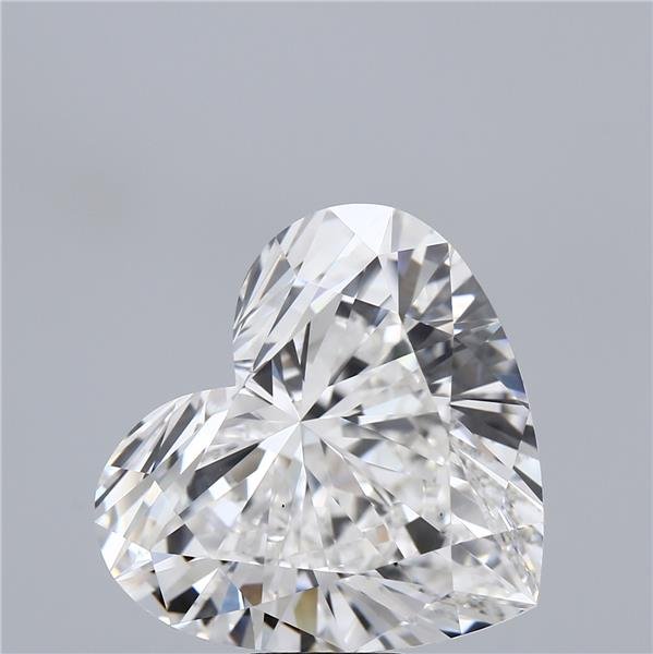 12.08ct F VS1 Rare Carat Ideal Cut Heart Lab Grown Diamond