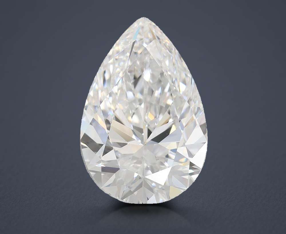 3.54 Carat Pear Lab Diamond