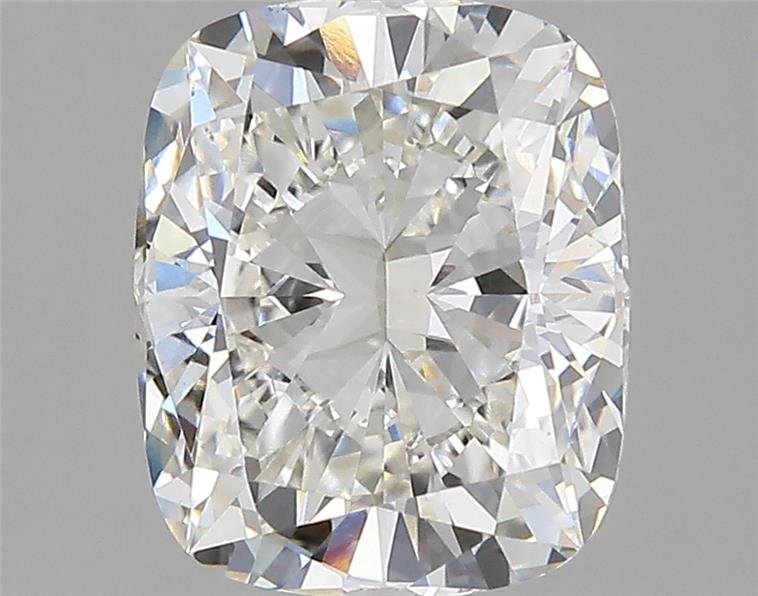 3.28ct H VS1 Rare Carat Ideal Cut Cushion Lab Grown Diamond