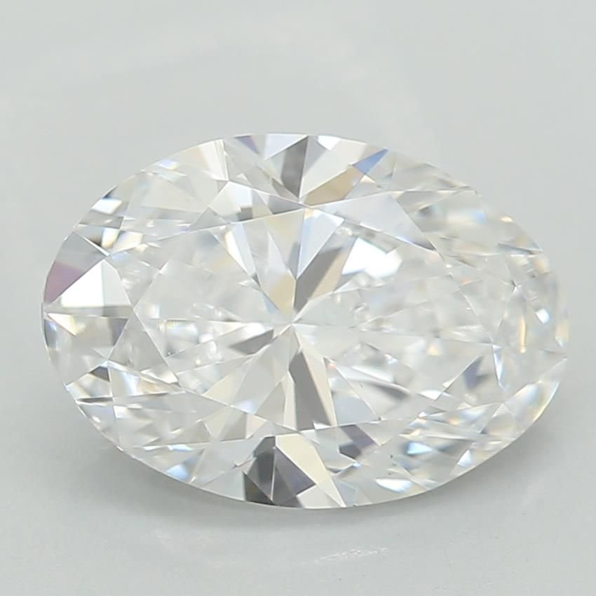 1.05ct D VS1 Rare Carat Ideal Cut Oval Lab Grown Diamond