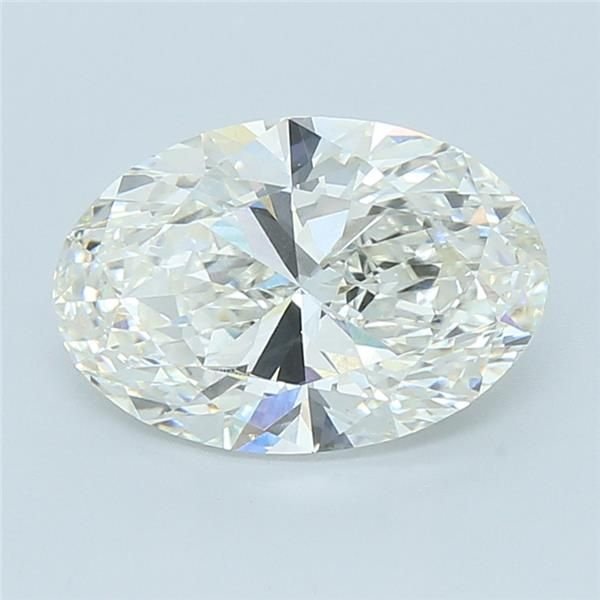 4.03ct H VVS2 Rare Carat Ideal Cut Oval Lab Grown Diamond