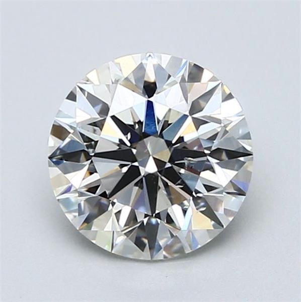 1.81ct H SI1 Rare Carat Ideal Cut Round Diamond