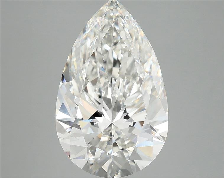 5.97 Carat Pear Lab Diamond