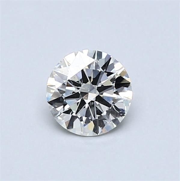 0.51ct J SI2 Very Good Cut Round Diamond