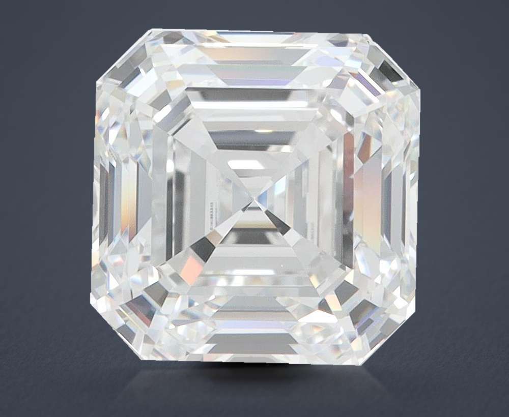 5.00 Carat Asscher Lab Diamond