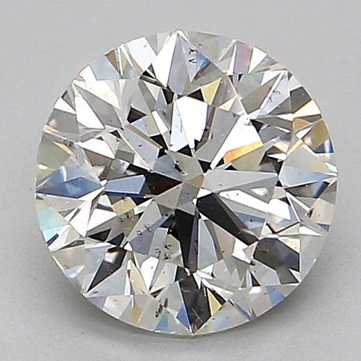 1.51ct I SI2 Rare Carat Ideal Cut Round Diamond