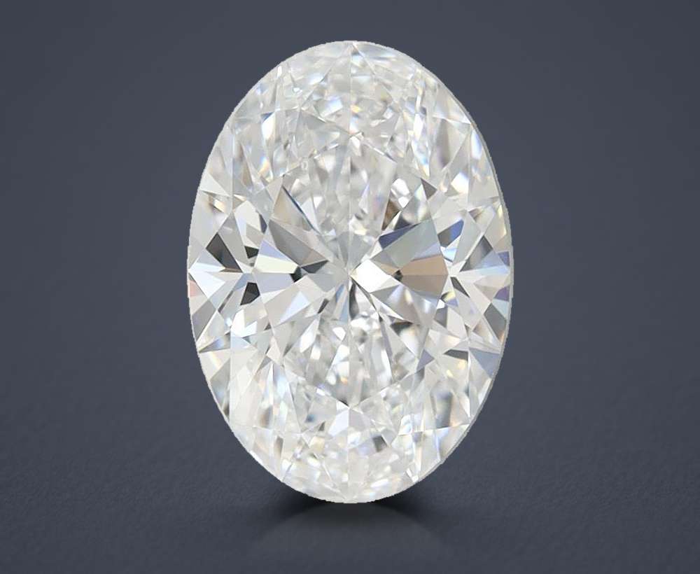 1.63 Carat Oval Lab Diamond