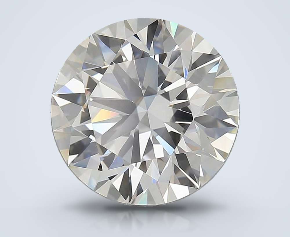 5.73 Carat Round Lab Diamond