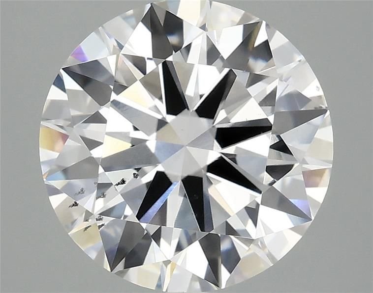 4.09ct E SI1 Rare Carat Ideal Cut Round Lab Grown Diamond