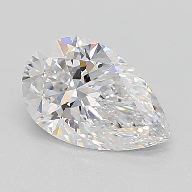 1.12ct D VVS2 Rare Carat Ideal Cut Pear Lab Grown Diamond