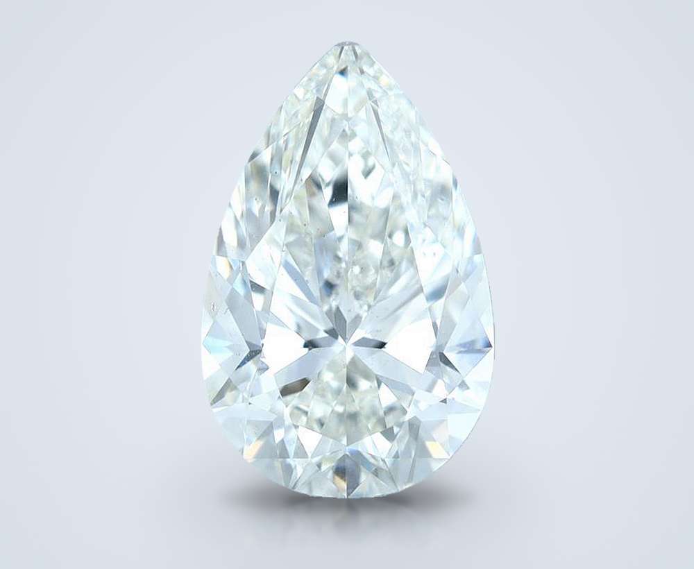 1.70 Carat Pear Natural Diamond
