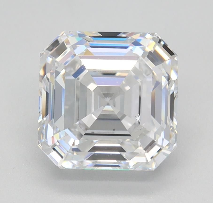 2.07ct D VS2 Rare Carat Ideal Cut Asscher Lab Grown Diamond