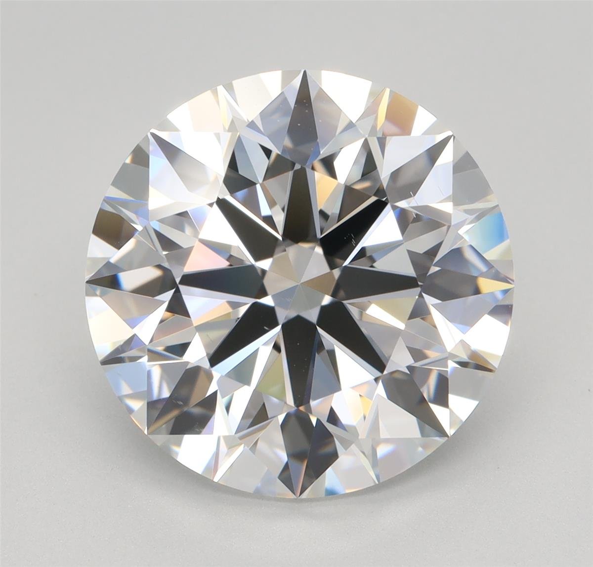 6.27ct G VS2 Rare Carat Ideal Cut Round Lab Grown Diamond