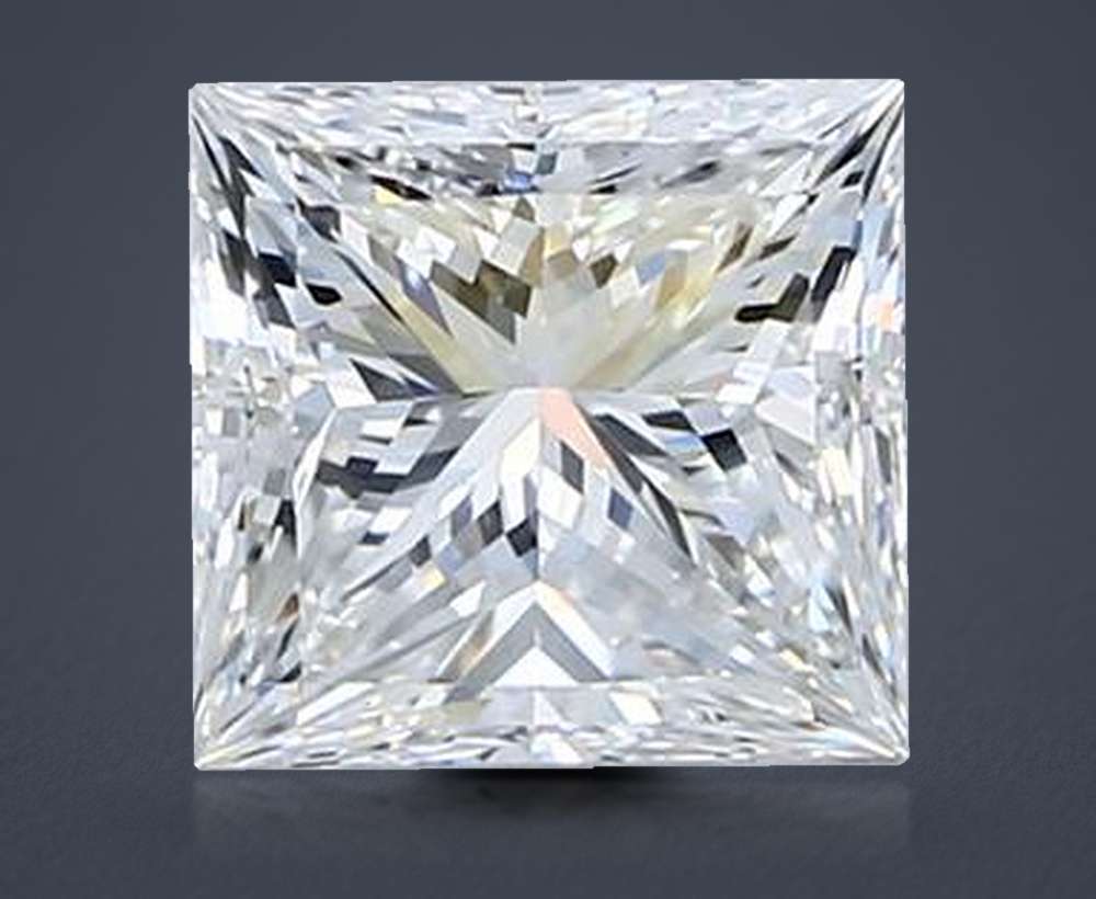 1.71 Carat Princess Natural Diamond