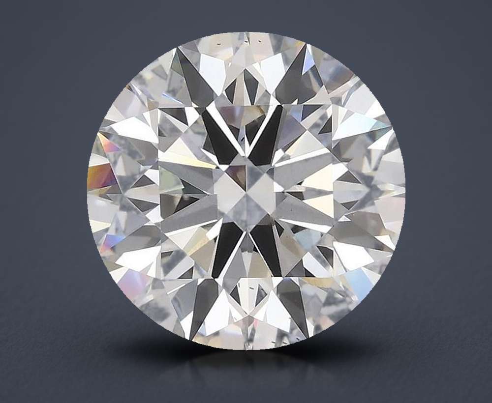 3.74 Carat Round Lab Diamond