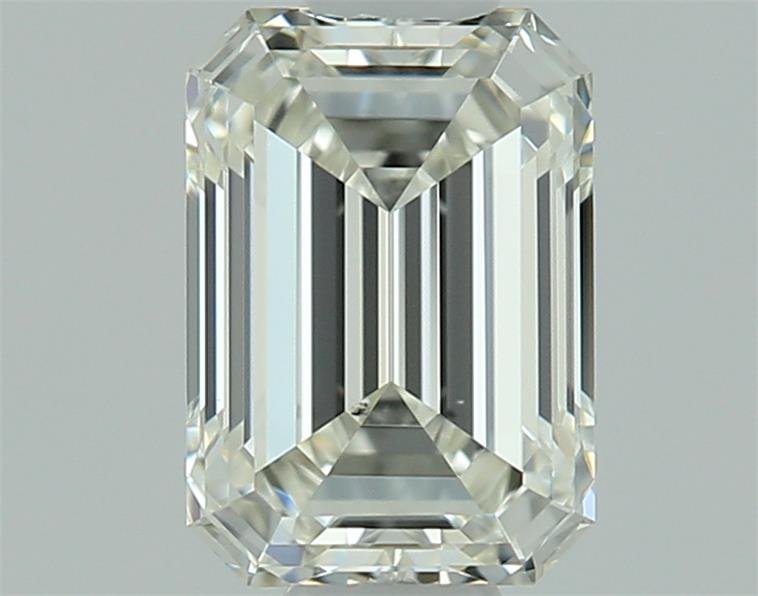 0.55ct J VS2 Rare Carat Ideal Cut Emerald Diamond