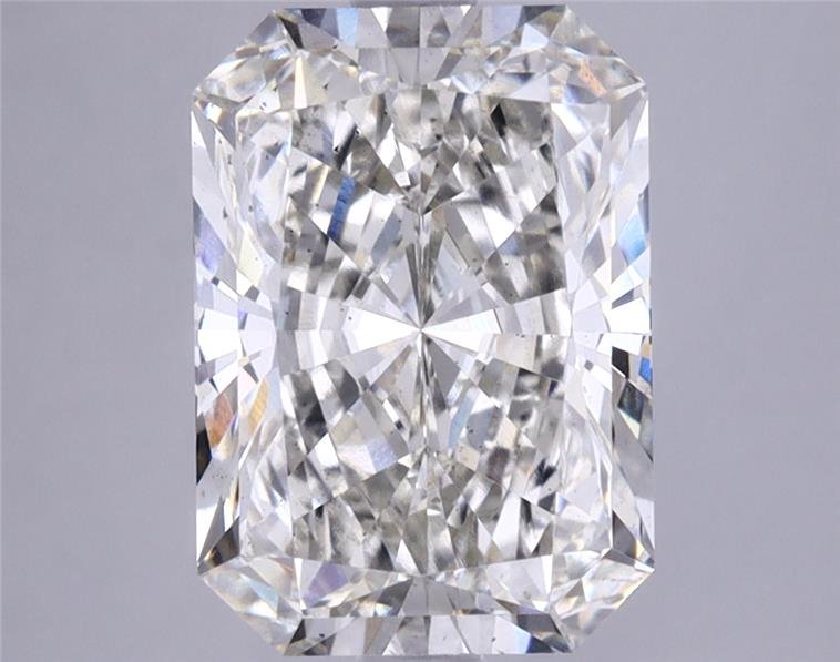 3.60ct H VS2 Rare Carat Ideal Cut Radiant Lab Grown Diamond