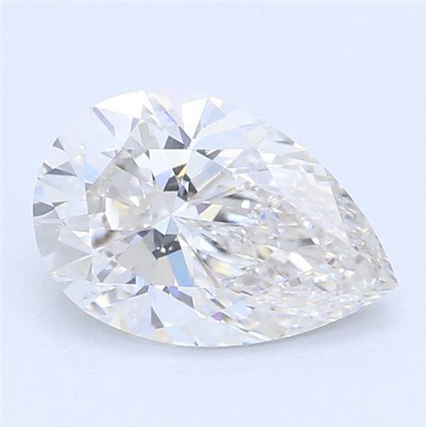 0.70ct F SI1 Rare Carat Ideal Cut Pear Lab Grown Diamond