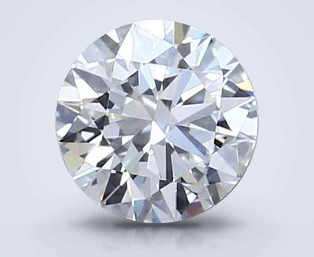 0.71 Carat Round Natural Diamond