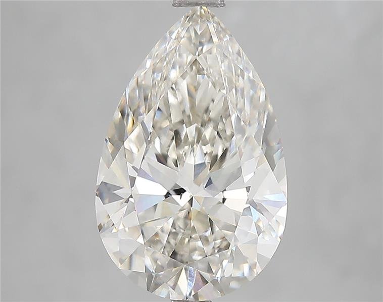 4.01ct I VS2 Rare Carat Ideal Cut Pear Lab Grown Diamond